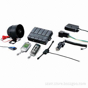 2-way Car Alarm System with Rechargeable Lithium Battery for LCD Transmitter